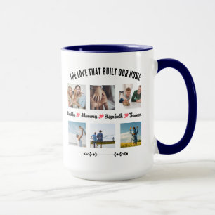 Benutzerdefinierte 6-Foto-Tasse Tasse