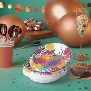 Benutzerdefinierte 7" Papier-Schalen   Partytischw Pappteller