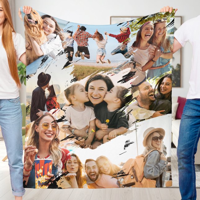 Benutzerdefinierte 9-Foto-Collage Fleecedecke (Von Creator hochgeladen)