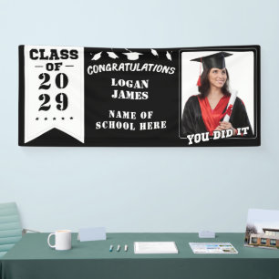 Benutzerdefinierte Abschlussfeier 2026 Abschlussfe Banner