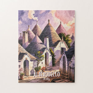 Benutzerdefinierte Alberobello Trulli Häuser Itali
