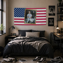 Benutzerdefinierte amerikanische Flagge mit Ihrem
