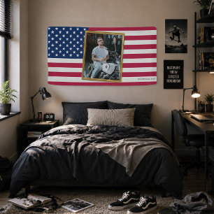 Benutzerdefinierte amerikanische Flagge mit Ihrem  Banner
