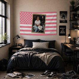 Benutzerdefinierte amerikanische Flagge mit Ihrem Banner