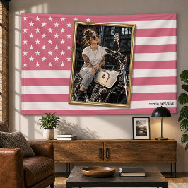 Benutzerdefinierte amerikanische Flagge mit Ihrem Banner