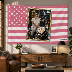 Benutzerdefinierte amerikanische Flagge mit Ihrem  Banner