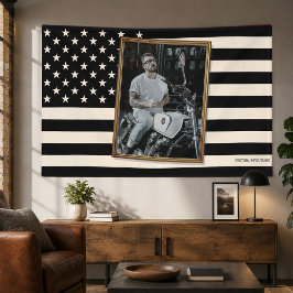Benutzerdefinierte amerikanische Flagge mit Ihrem Banner