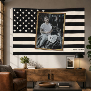 Benutzerdefinierte amerikanische Flagge mit Ihrem  Banner