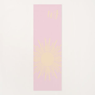 Benutzerdefinierte Anfangs-Sonne-Yogamatte Yogamatte