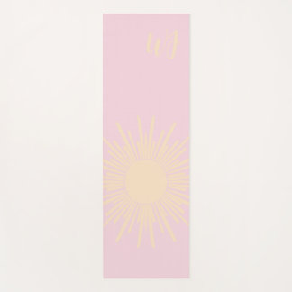 Benutzerdefinierte Anfangs-Sonne-Yogamatte Yogamatte