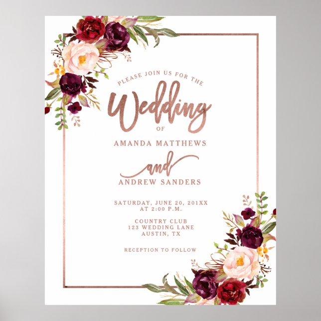 Benutzerdefinierte Arbeit Poster (Vorne)