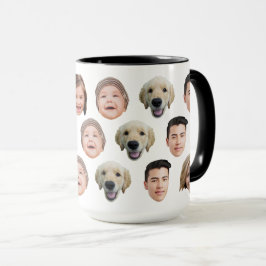Benutzerdefinierte Baby-Kinder-Familien-Gesicht 5 Tasse