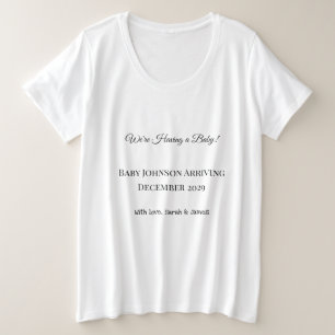 Benutzerdefinierte Baby-Revecard Große Größe T-Shirt