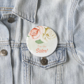 Benutzerdefinierte Baby Shower Party Ich bin die S Button