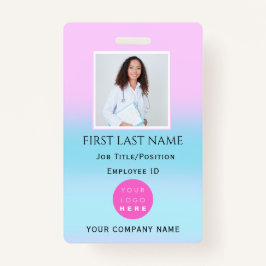 Benutzerdefinierte Barcode-Foto-ID Gesundheitsmedi Ausweis
