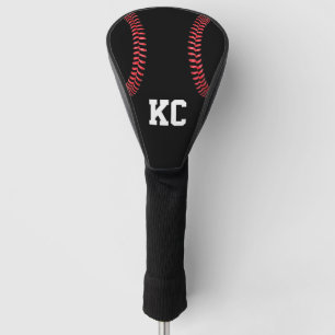Benutzerdefinierte Baseball-Player-Initialen oder  Golf Headcover
