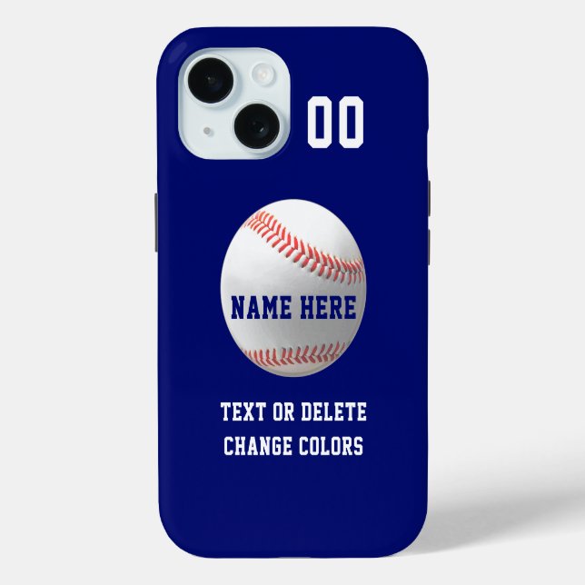 Benutzerdefinierte Baseball-Telefonfälle, neu für  Case-Mate iPhone Hülle (Rückseite)