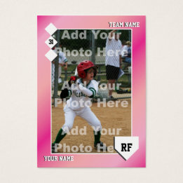 Benutzerdefinierte Baseballkarte