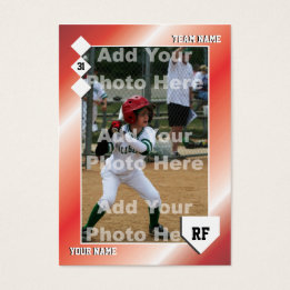 Benutzerdefinierte Baseballkarte