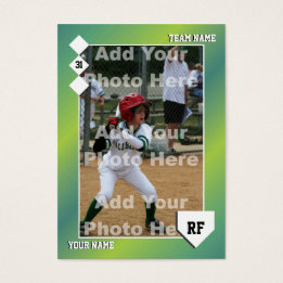 Benutzerdefinierte Baseballkarte
