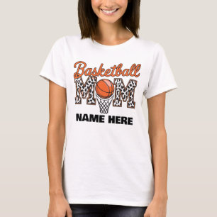 Benutzerdefinierte Basketball-Mama T-Shirt