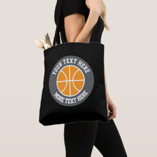 Benutzerdefinierte Basketball-Sport-Logo-Schultert Tasche
