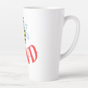 Benutzerdefinierte Bee Kind personalisierte Gesche Milchtasse
