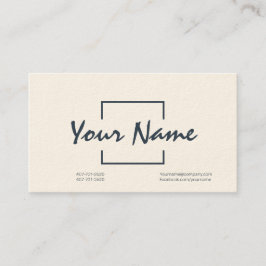 Benutzerdefinierte Berufliche Visitenkarte mit Bar