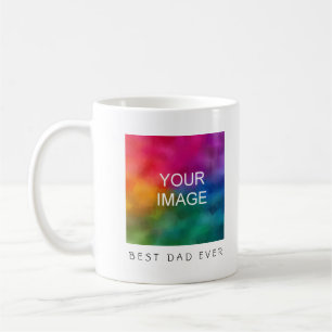 Benutzerdefinierte Best Dad Ever Text Foto Bild Vo Kaffeetasse