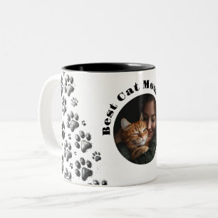 Benutzerdefinierte beste Cat-Mama je Tasse mit Fot