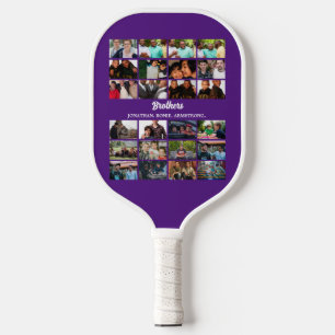 Benutzerdefinierte Beste Freunde für immer Brüder Pickleball Schläger