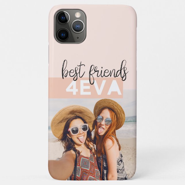Benutzerdefinierte BESTE FREUNDIN 4EVA Case-Mate iPhone Hülle (Rückseite)