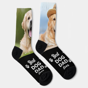 Benutzerdefinierte BESTE HUNDE-VATI JE Personalisi Socken