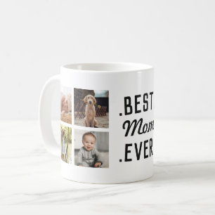 Benutzerdefinierte beste Mama je Foto Tasse