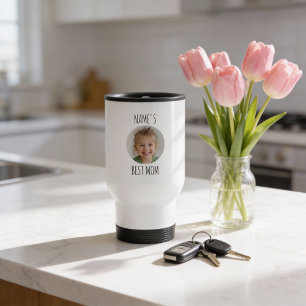 Benutzerdefinierte Beste Mama Personalisiertes G Reisebecher