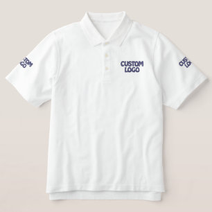 Benutzerdefinierte bestickte Logo-T-Shirts - Koste