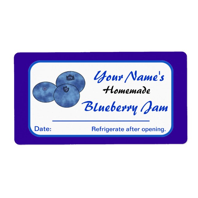 Benutzerdefinierte Bezeichnungen Blueberry-Jam-Nam (Vorne)