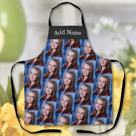 Benutzerdefinierte BildCollage und Personalisierte Schürze