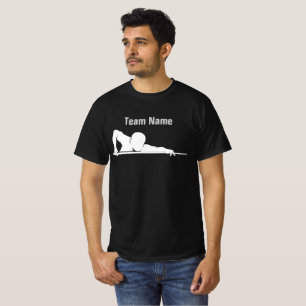 Benutzerdefinierte Billard Pool League Team-Ausrüs T-Shirt