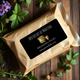 Benutzerdefinierte Black Sage Smudge Labels Adressaufkleber