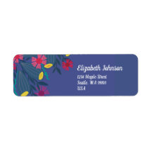Benutzerdefinierte Blumen elegante blaue einfache 