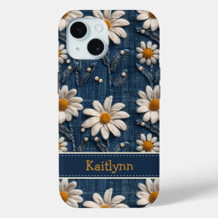 Benutzerdefinierte Blumenstickerei-Handyhülle Case-Mate iPhone Hülle