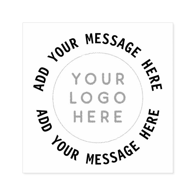 Benutzerdefinierte Briefmarke für Logos und Text Gummistempel (Prägung)