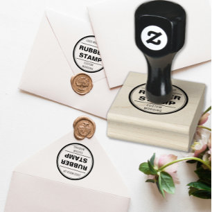 benutzerdefinierte Briefmarke, Geschäftsbereich, L Gummistempel