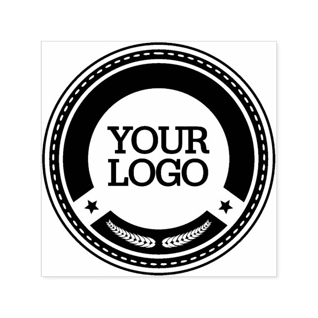 Benutzerdefinierte Briefmarke mit Ihrem Logo-Gesch Permastempel (Design)