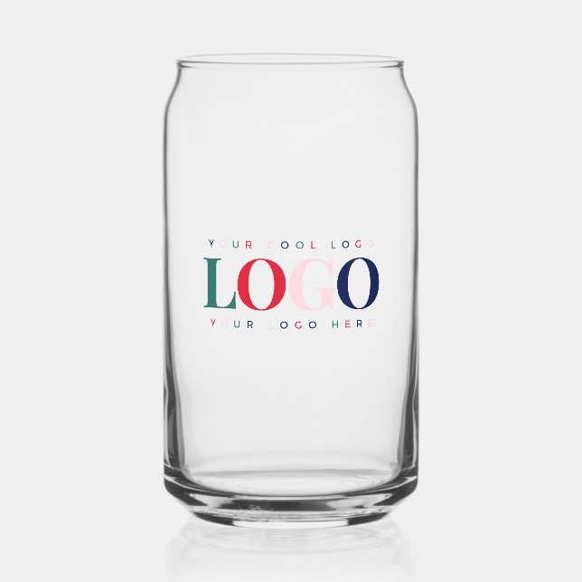 Benutzerdefinierte Business Company Rectangle farb Dosenglas (Vorderseite)