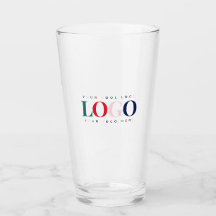 Benutzerdefinierte Business Company Rectangle Logo Glas