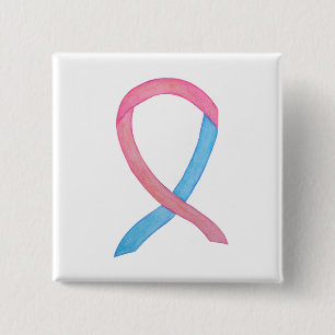Benutzerdefinierte Buttone für rosa und blaue War Button