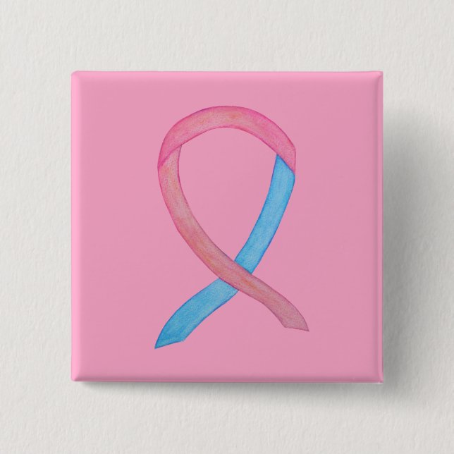 Benutzerdefinierte Buttone für rosa und blaue Warn Button (Vorderseite)