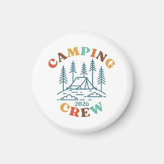 Benutzerdefinierte Camping-Crew Magnet